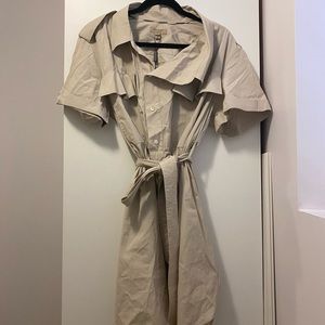 Burberry Aerona oversized trench dress